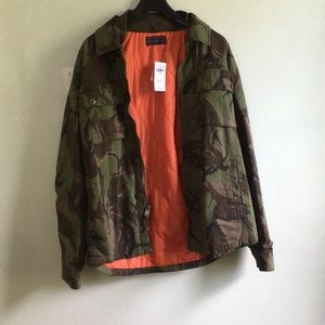 Brand new A&F $120 tagged camo jacket!
